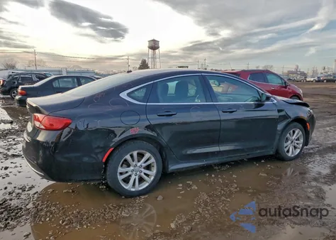 2015 Chrysler 200 Limited из США, поврежденный, VIN 1C3CCCAB7FN534649